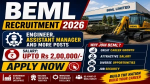 BEML Recruitment 2026 Notification Out - Apply Online for 27 Engineer, Assistant Manager and More Posts