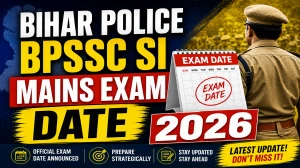 Bihar Police BPSSC SI Mains Exam Date 2026 (Out) - Check Schedule & Details