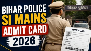 Bihar Police SI Mains Admit Card 2026 (Out) - Download Here Bihar Police SI Mains Admit Card 2026 (Out) - Download Here