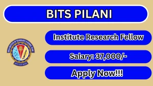 BITS Pilani Institute Research Fellow Recruitment 2026 - Apply Online BITS Pilani Institute Research Fellow Recruitment 2026 - Apply Online