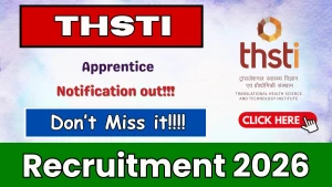 BRIC THSTI Apprentice Recruitment 2026 - Apply Online BRIC THSTI Apprentice Recruitment 2026 - Apply Online