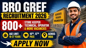 BRO GREF Recruitment 2026 Notification Out - Apply Offline for 899 Electrician, Draughtsman and More Posts BRO GREF Recruitment 2026 Notification Out - Apply Offline for 899 Electrician, Draughtsman and More Posts