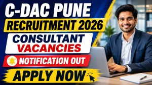 C-DAC Pune Consultant Recruitment 2026 - Apply Online C-DAC Pune Consultant Recruitment 2026 - Apply Online