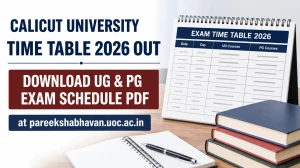 Calicut University Time Table 2026 Out - Download UG & PG Exam Schedule PDF at pareekshabhavan.uoc.ac.in