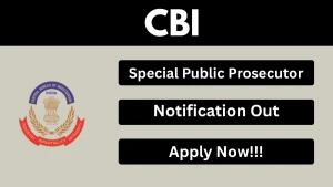 CBI Special Public Prosecutor Recruitment 2026 - Apply Online CBI Special Public Prosecutor Recruitment 2026 - Apply Online