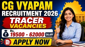 CG Vyapam Tracer Recruitment 2026 - Apply Online for 35 Posts CG Vyapam Tracer Recruitment 2026 - Apply Online for 35 Posts