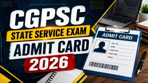 CGPSC SSE Mains Admit Card 2026 (Out) - Download Here CGPSC SSE Mains Admit Card 2026 (Out) - Download Here