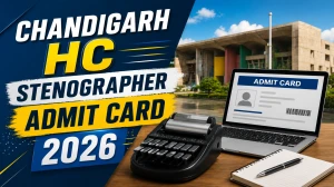 Chandigarh HC Stenographer Admit Card 2026 - Download Here