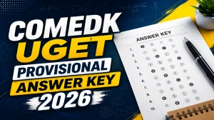 COMEDK UGET Provisional Answer Key 2026 (Out) – Download Response Sheet, Raise Objections @ comedk.org COMEDK UGET Provisional Answer Key 2026 (Out) – Download Response Sheet, Raise Objections @ comedk.org