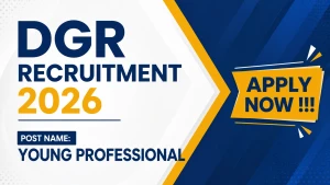 DGR Young Professional Recruitment 2026 - Apply Online DGR Young Professional Recruitment 2026 - Apply Online