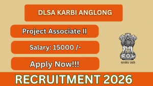 DLSA Karbi Anglong Driver Recruitment 2026 - Apply Offline DLSA Karbi Anglong Driver Recruitment 2026 - Apply Offline