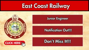 East Coast Railway Junior Engineer Recruitment 2026 - Apply Offline