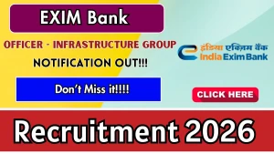 EXIM Bank Officer Recruitment 2026 - Apply Online EXIM Bank Officer Recruitment 2026 - Apply Online