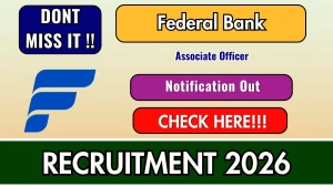 Federal Bank Associate Officer Recruitment 2026 - Walkin Federal Bank Associate Officer Recruitment 2026 - Walkin