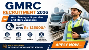 GMRC Recruitment 2026 - Apply Online for 28 Asst. Manager, Supervisor and More Posts GMRC Recruitment 2026 - Apply Online for 28 Asst. Manager, Supervisor and More Posts
