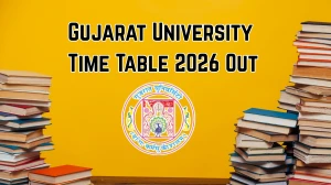 Gujarat University Time Table 2026 Out - Download B.Tech VII & VIII Semester Exam Schedule PDF at rgpv.ac.in Gujarat University Time Table 2026 Out - Download B.Tech VII & VIII Semester Exam Schedule PDF at rgpv.ac.in