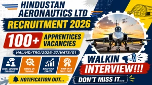 Hindustan Aeronautics Ltd Hyderabad Apprentices Recruitment 2026 – Walk in for 132 Diploma, Engineer, Graduate Apprentices Posts Hindustan Aeronautics Ltd Hyderabad Apprentices Recruitment 2026 – Walk in for 132 Diploma, Engineer, Graduate Apprentices Posts