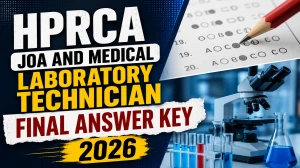 HPRCA JOA Final Answer Key 2026 Out - Download JOA & MLT at hprca.hp.gov.in