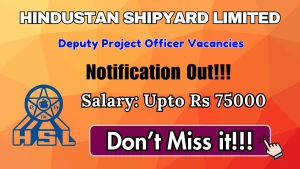 HSL Deputy Project Officer Recruitment 2026 - Apply Online HSL Deputy Project Officer Recruitment 2026 - Apply Online