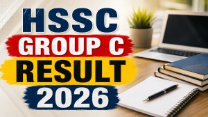 HSSC Group C Result 2026 OUT (Direct Link) - Download Scorecard @ hssc.gov.in