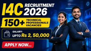 I4C Recruitment 2026 - Apply Online for 195 Office Assistant, Analyst and More Posts