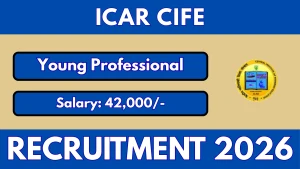 ICAR-CIFE Young Professional II Recruitment 2026 - Apply Online