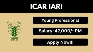 ICAR IARI Young Professional II Recruitment 2026 - Apply Online