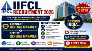 IIFCL AGM & DGM Recruitment 2026 - Apply Offline for 15 Assistant General Manager, Deputy General Manager Posts