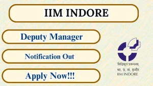 IIM Indore Deputy Manager Recruitment 2026 - Apply Online