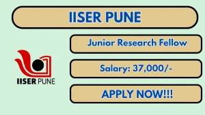 IISER Pune Junior Research Fellow Recruitment 2026 - Walkin IISER Pune Junior Research Fellow Recruitment 2026 - Walkin