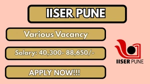 IISER Pune Recruitment 2026 - Apply Online for Counsellor, Internal Auditor and More Posts IISER Pune Recruitment 2026 - Apply Online for Counsellor, Internal Auditor and More Posts