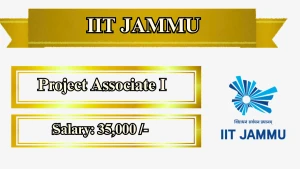 IIT Jammu Project Assistant Recruitment 2026 - Apply Online IIT Jammu Project Assistant Recruitment 2026 - Apply Online