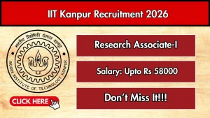 IIT Kanpur Research Associate Recruitment 2026 - Apply Online IIT Kanpur Research Associate Recruitment 2026 - Apply Online