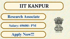 IIT Kanpur Research Associate Recruitment 2026 - Apply Online IIT Kanpur Research Associate Recruitment 2026 - Apply Online