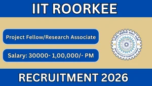 IIT Roorkee Recruitment 2026 - Apply Online Project Fellow, Research Associate Post IIT Roorkee Recruitment 2026 - Apply Online Project Fellow, Research Associate Post