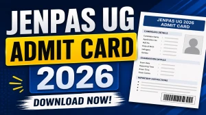 JENPAS UG Admit Card 2026 (Out)- Download WBJEEB Hall Ticket @ wbjeeb.nic.in
