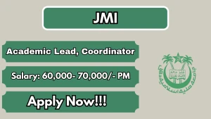 JMI Recruitment 2026 - Apply Offline for Academic Lead, Coordinator Posts