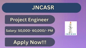 JNCASR Project Engineer Recruitment 2026 - Apply Online JNCASR Project Engineer Recruitment 2026 - Apply Online