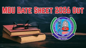 MDU Date Sheet 2026 Out for UG & PG Exams May-June at mdu.ac.in at mdu.ac.in