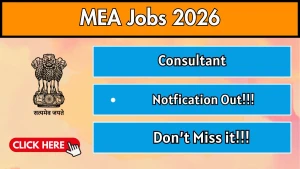 MEA Consultant Recruitment 2026 - Apply Offline