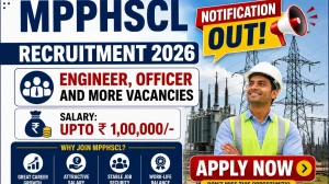 MPPHSCL Recruitment 2026 Notification OUT, Apply Online for 34 Vacancies @mpphscl.in, Check Eligibility, Salary, Last Date