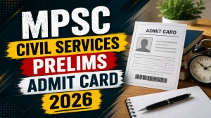 MPSC Civil Services Prelims Admit Card 2026 (Out) - Download Here
