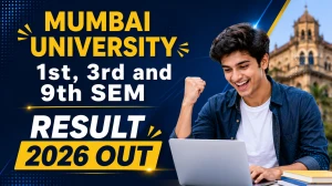 Mumbai University 1st, 3rd and 9th Sem Result 2026 Out - Direct Link to Download LL.B, MSc Life Sciences Result at mu.ac.in