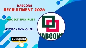 NABCONS Project Specialist Recruitment 2026 - Apply Online