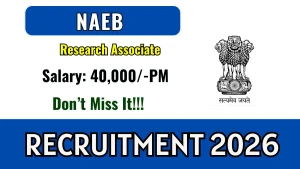 NAEB Research Associate Recruitment 2026 - Apply Online NAEB Research Associate Recruitment 2026 - Apply Online