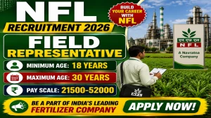 NFL Field Representative Recruitment 2026 - Apply Online for 40 Posts