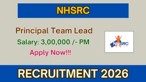 NHSRC Principal Team Lead Recruitment 2026 - Apply Online NHSRC Principal Team Lead Recruitment 2026 - Apply Online