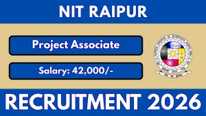 NIT Raipur Project Associate II Recruitment 2026 - Apply Online NIT Raipur Project Associate II Recruitment 2026 - Apply Online