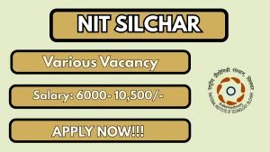 NIT Silchar Faculty Recruitment 2026 - Apply Online for 35 Professor, Associate Professor and More Posts NIT Silchar Faculty Recruitment 2026 - Apply Online for 35 Professor, Associate Professor and More Posts