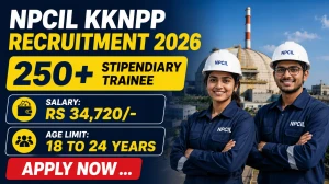 NPCIL Stipendiary Trainee Recruitment 2026 - Apply Online for 255 Posts NPCIL Stipendiary Trainee Recruitment 2026 - Apply Online for 255 Posts